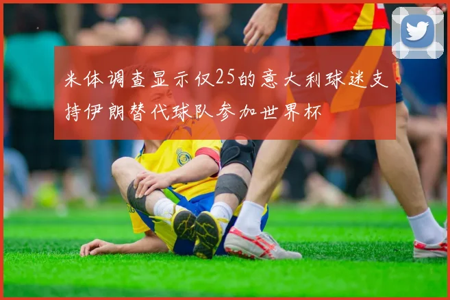 米体调查显示仅25的意大利球迷支持伊朗替代球队参加世界杯